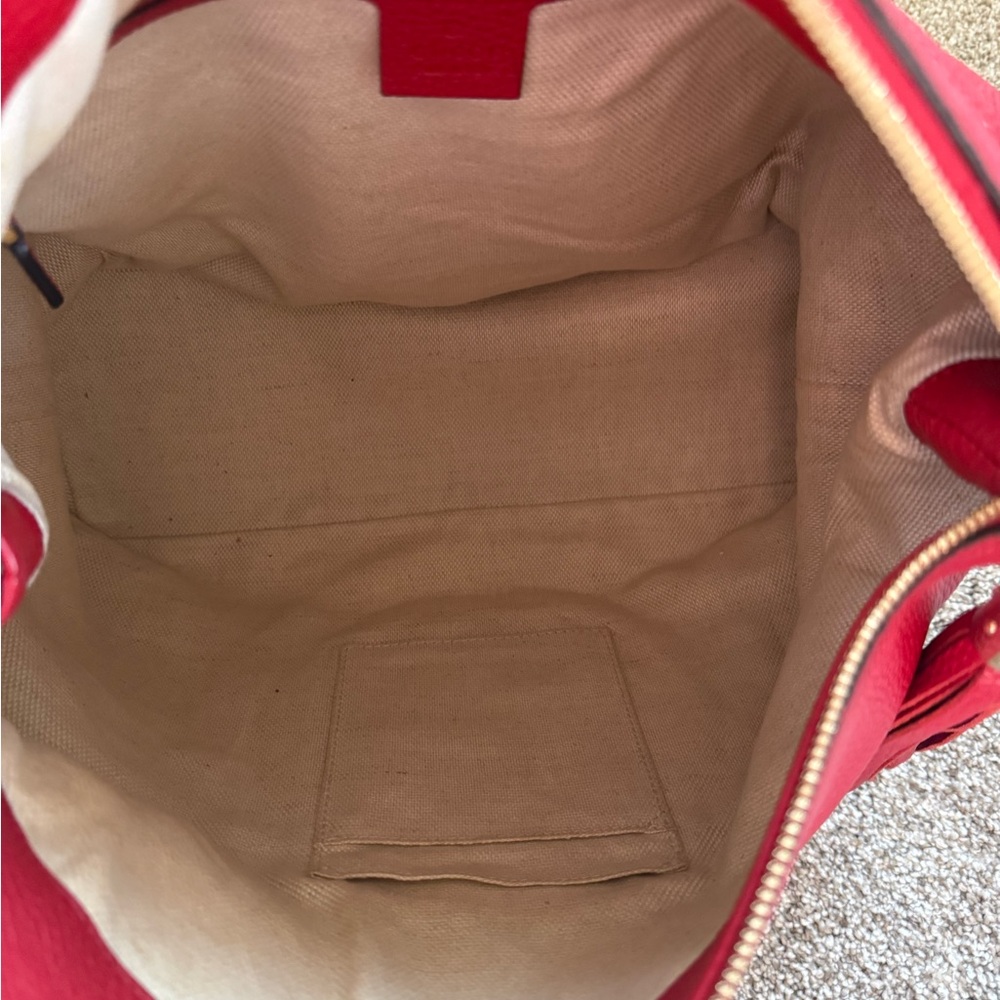 Gucci Large Calfskin Pebbled SoHo Convertible Hobo Bag, EUC - Picture 5 of 14